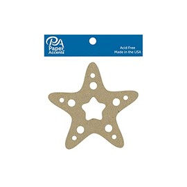 Chip Shape 6pc Starfish Natural