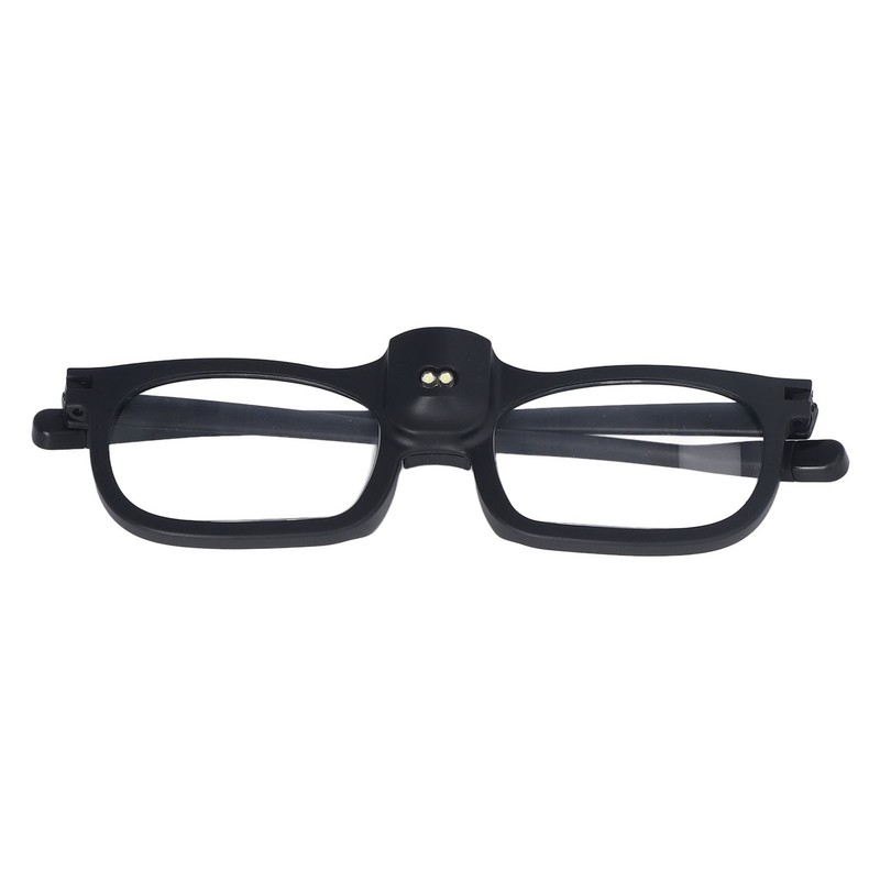 Hands Free Magnifying Glasses 250D 2 LED Ergonomic Design Acrylic