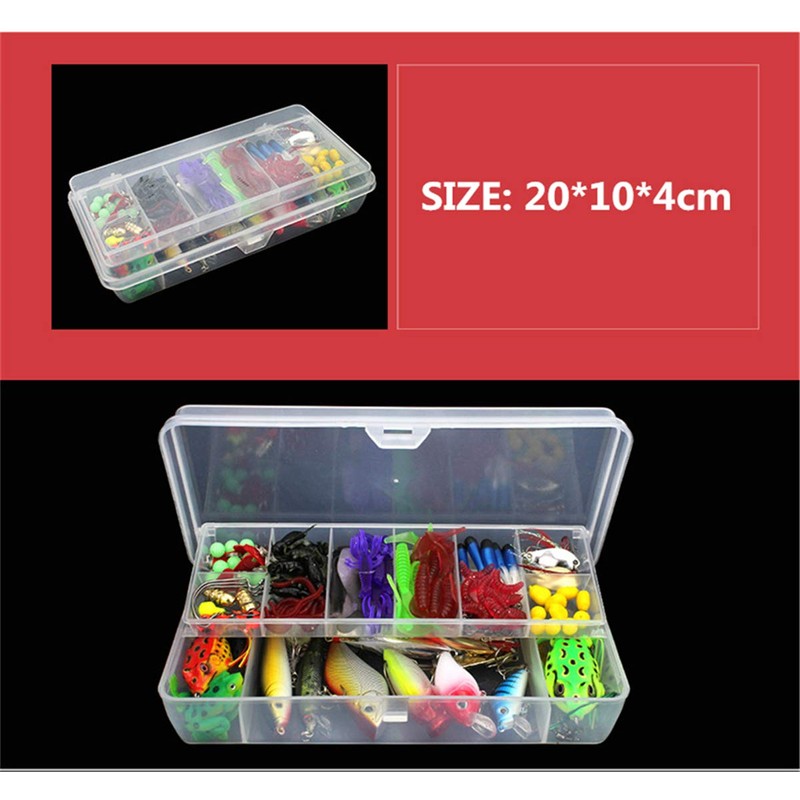 Pure Vie Fishing Topwater Lures Kits Mixed Universal Artificial Soft