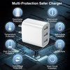 2 Pack USB Wall Charger, 2.4A Dual USB Port Cube