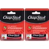 Chapstk Strawberry Size .15z ChapStick Strawberry .15oz Paquete de 2