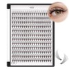 Bodermincer 240pcs 10D D Curl Lashes Clusters Professional Makeup Individual