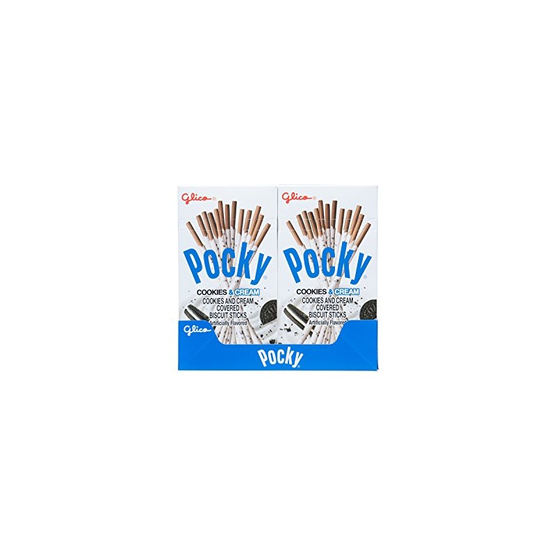 Pocky Biscuit Stick, Cookies and Cream, 2.47 Ounce (Pack of