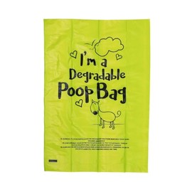 Zoon Degradable Dog Poo Bags 240 Pack Unsented