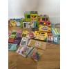Various Brands Huge LOT SCHOOL SUPPLIES CRAYONS MARKERS PENCILS NOTEBOOKS