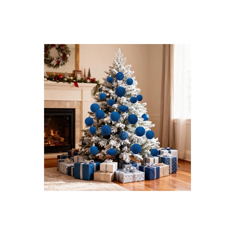Artmag - Juego de adornos de bolas de Navidad de