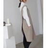 AOBBYBBS Cotton Linen Apron Halter CrossBack Bandage Aprons Japanese Style