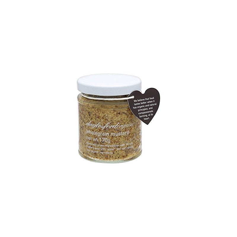 Daylesford Organic Wholegrain Mustard (170g) - Pack of 2