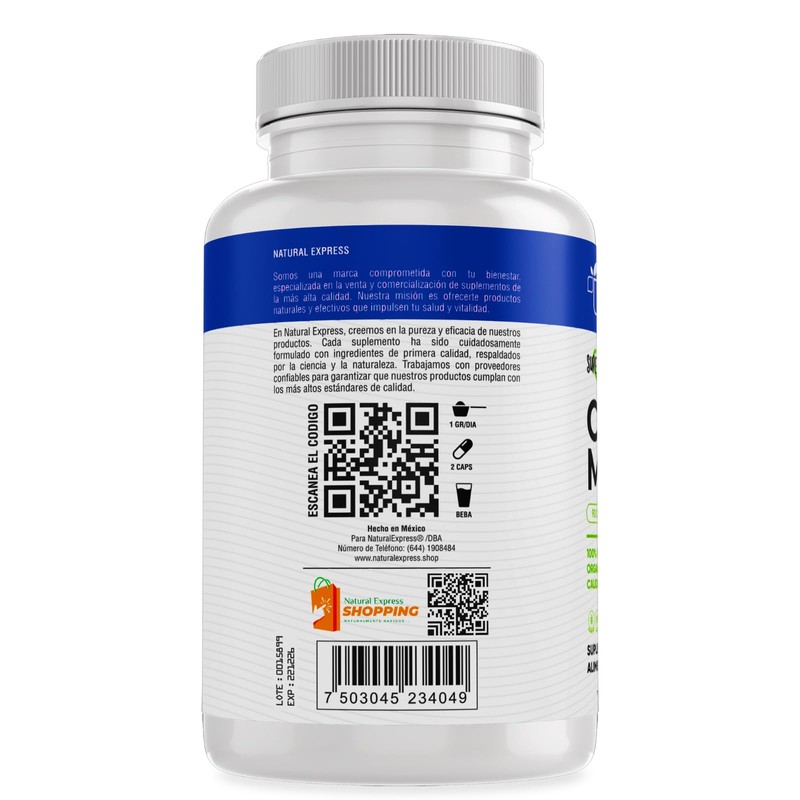 BioHerb. Citrato de Magnesio + Citrato de Potasio (180 Capsulas