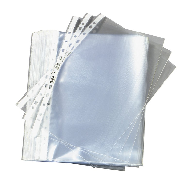 Herlitz 5824008 Document Wallets A4 Transparent Pack of 100 0.05