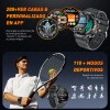 Reloj Inteligente Hombre Milita Smartwatch Linterna Deportes