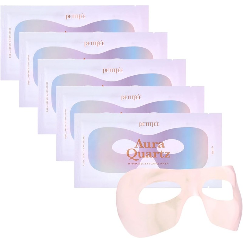 Petitfee Aura Quartz Hydrogel Eye Zone Mask 5Ea (9G5) -