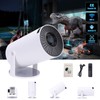 AOSO Mini Proyector Portátil,【Android12】 Soporte 1080P Full HD Proyectors 200ANSI,