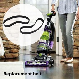Black Premium Belts Replacement for Bissell Style 7/9/10/12/14 P/N 3031120 CleanView Swivel Upright Rewind Pet 2252 2489 22543 2254 2486 24899 Vacuum Cleaner,2 Pack