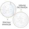 Levemolo Crystal Glass 2pcs Decorative for Fountains Fish Tanks and