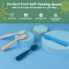 Vicloon Silicone Baby Feeding Spoons - 7 PCS First Stage