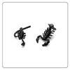 Fusamk Punk Alloy Animal Scorpion Stud Earrings