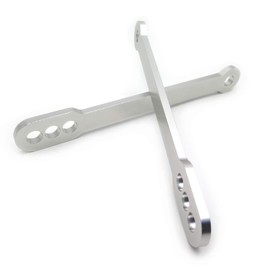 SMT-Bike Silver Lowering Links Compatible With Kawasaki Zx6R Zzr600 Zx9R Zx12R 6R 9R [B075VM6LHK]