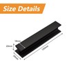 MOROBOR 120mm/4.7” Self-Stick Instant Cabinet Drawer Pulls, 2pcs Aluminum Alloy
