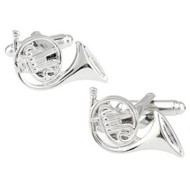French Horn Pair Cufflinks