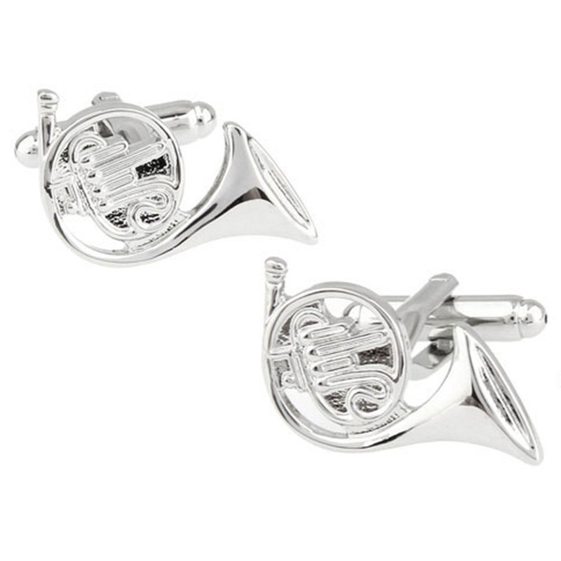 French Horn Pair Cufflinks