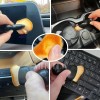 MHUITW 4pzs Brochas Para Detallado Automotriz Interior Microfibra