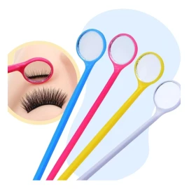 Universo en Linea Espejo Lash O Dental Para Extenciones De Pestañas Plastico F
