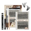 JMS&JMS DIY Lash Extension Kit Lash Clusters Kit 40D+50D D