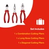 Amtech - Set of Pliers for Trimming and Cutting Wires,