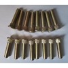 (Set of 16pcs) (3/8-24 * 1.75") Front Wheel Studs Bolts