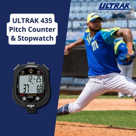 ULTRAK 435 Pitch Counter & Pitch Speed with 10 Memory Stopwatch