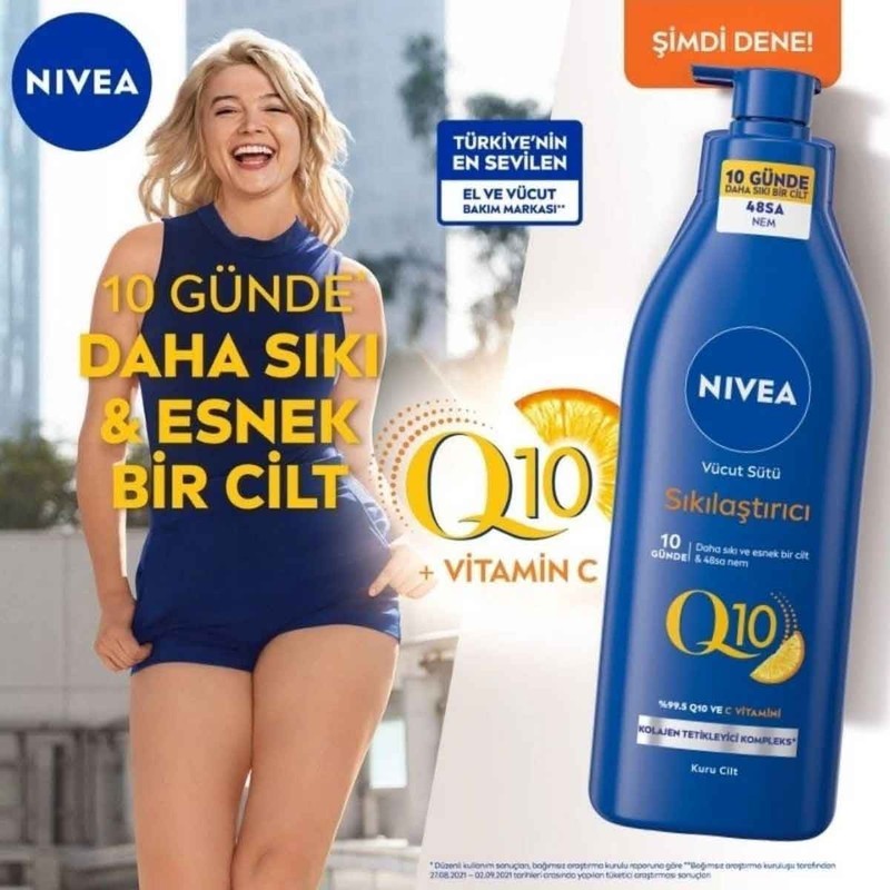 Q10 Sıkılaştırıcı Vücut Sütü 400 ml