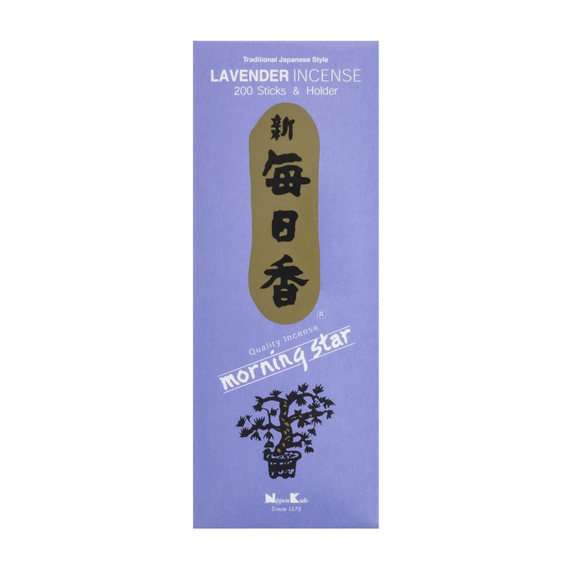 Nippon Kodo Morning Star Lavender Incense 200 Sticks