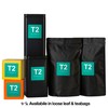 T2 Tea Just Peppermint Herbal Tea Bags in Resealable Foil