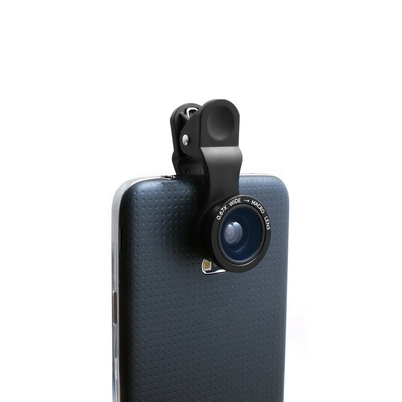 System-S Photography clip-on 0.4x fisheye 0.68 wide angle and macro