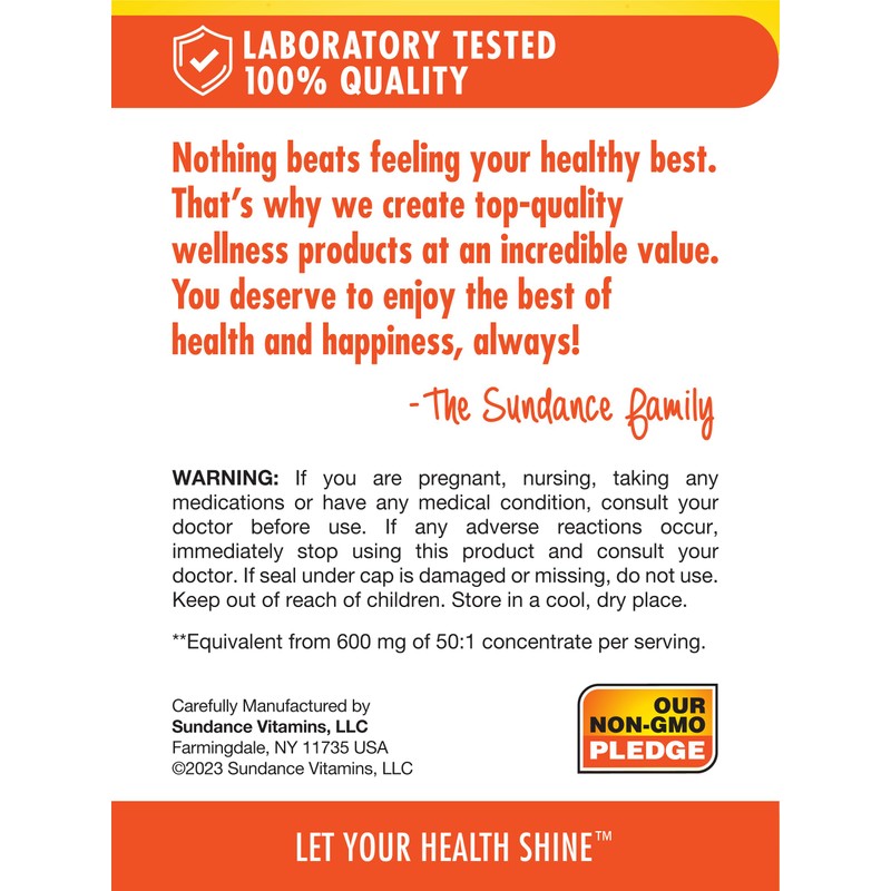 Sundance Cranberry Supplement | 30000mg | 60 Capsules | Plus