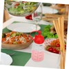 ULTECHNOVO Squeeze Condiment Bottles Chef Squeeze Bottle with Cap for