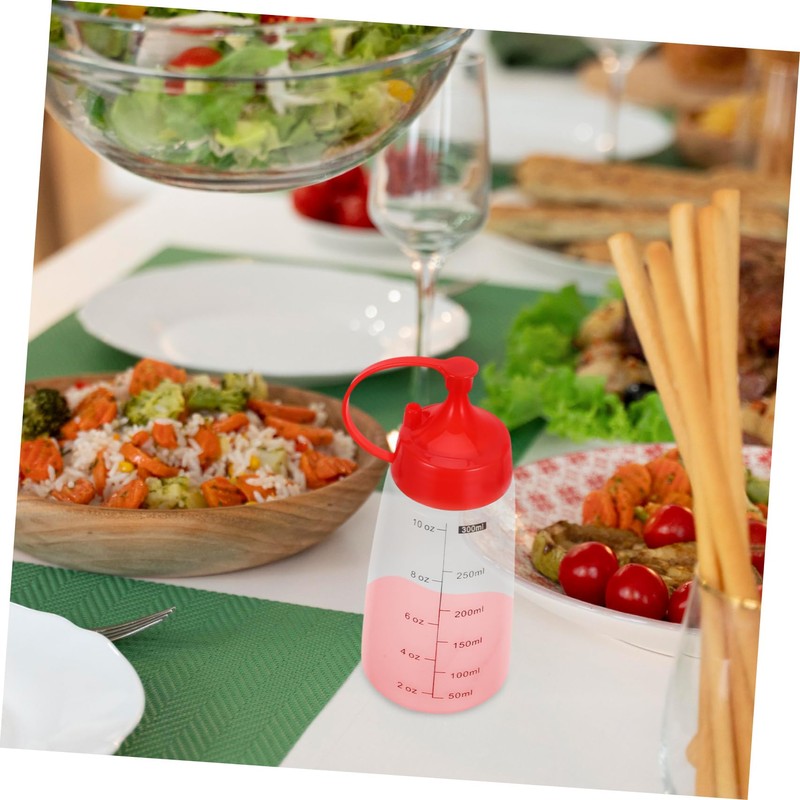 ULTECHNOVO Squeeze Condiment Bottles Chef Squeeze Bottle with Cap for