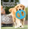 IPTPAS Dog Flying Disc Dog Flyer Toy for Fetch, Durable