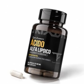 Ácido Alfa Lipoico Resveratrol Tawr Elements 60Cap - Suplemento Hombre - Resveratrol Qué Es para Qué Sirve Ácido Alfa Lipoico Cómo se Toma - Antioxida