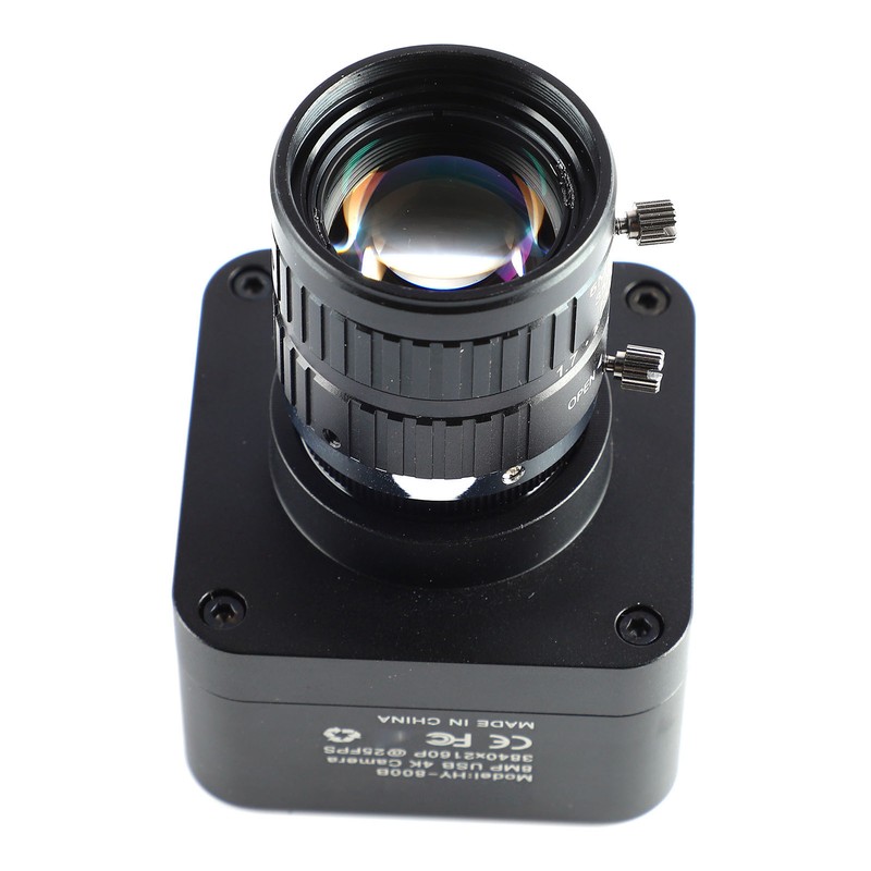 8MP 4K USB Webcam with 35mm C Type CCTV Zoom