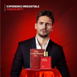 Wild Stone Ultra Sensual EDP Premium Perfume for Men, 100 Ml | Long-lasting Eau De Parfum | Luxury Fragrances | Smell Great All Day | Ideal Gift For Him