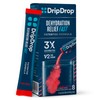 DripDrop Hydration - Electrolyte Powder Packets - Grape, Fruit Punch,