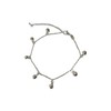 Little Bells Bracelet for Women Silver Ankle Bells Bracelets Silver
