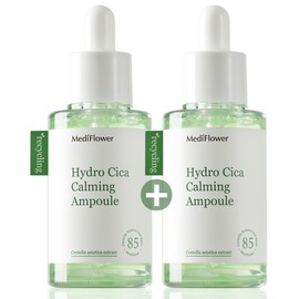 Mediflower Hydro Cica Calming Ampoule 50mlSkin irritation test completed Whitening and wrinkle improvement functionality - 2. Hydro Cica Calming Ampoule 50mlx2 / 메디플라워 하이드로 시카 카밍 앰플 50ml피부 자극 테스트완료미백 주름개선 기능성 - 2.하이드로 시카 카밍 앰플 50mlx2개