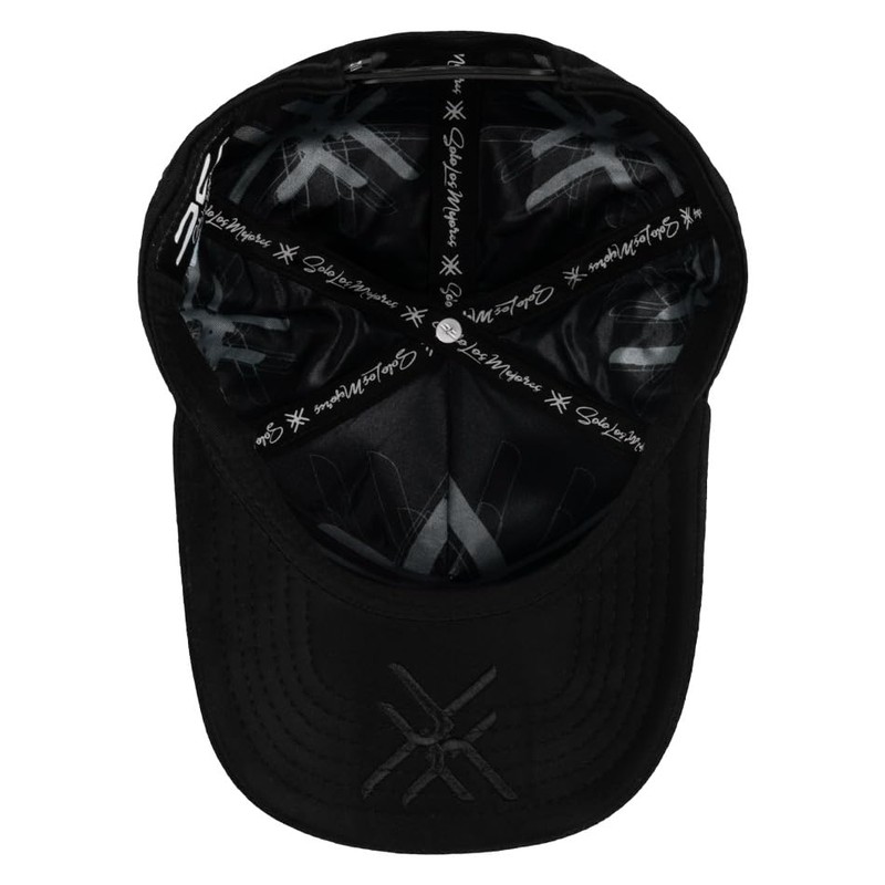 JC Hats Gorra Streetwear XY, Visera Curva con Logos Bordados