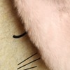 MACOSA CP53514 Easter Gift Bag Rabbit Felt Cream Pink Felt