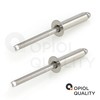 OPIOL QUALITY® Blind Rivets with Countersunk Head DIN 7337 (ISO
