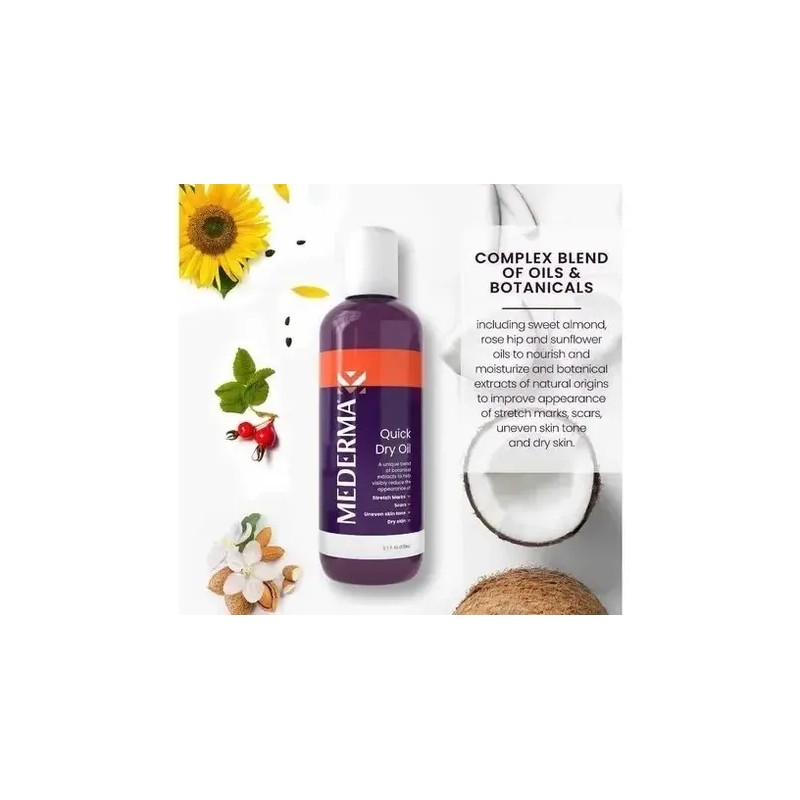 Mederma Tratamiento Completo Para Estrías Aceite Y Crema