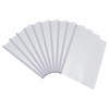 PATIKIL Clear Report Covers with Sliding Bar, 10 Pcs 10mm